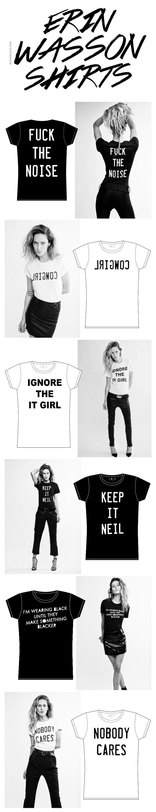 Erin Wasson T-Shirts