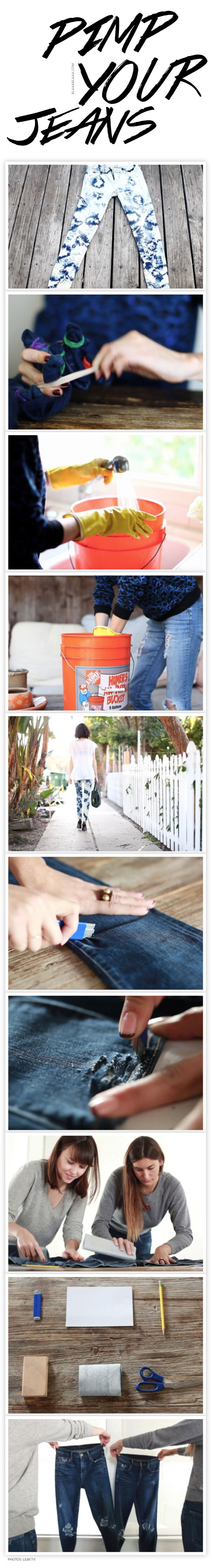 Pimp Your Jeans by Leaf.tv