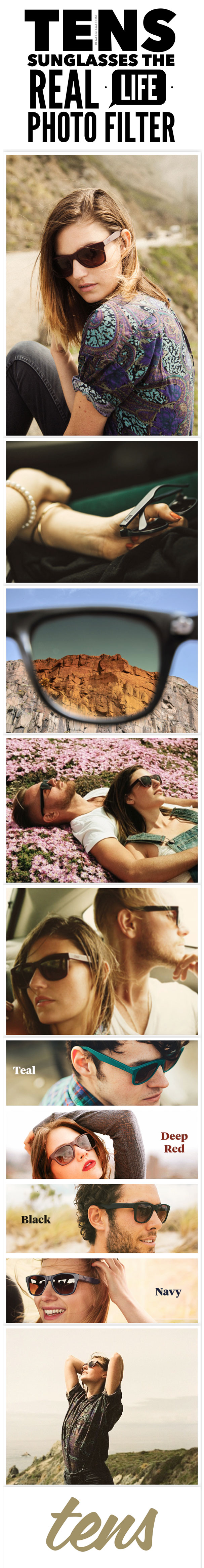 Tens Sunglasses – The Real Life Photo Filter