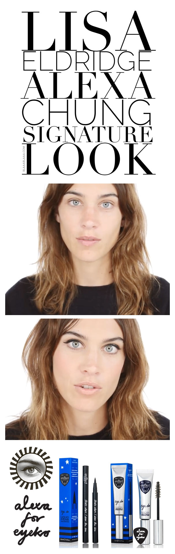 Lisa Eldridge: Alexa Chung Signature Look
