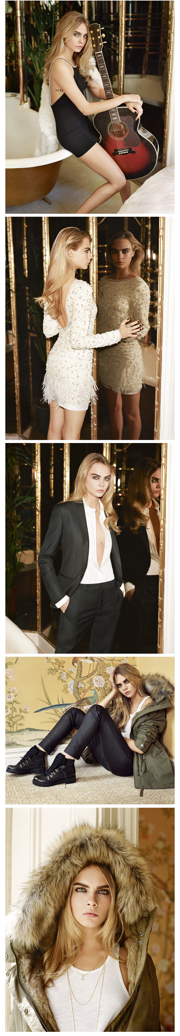 Cara Delevingne for Topshop