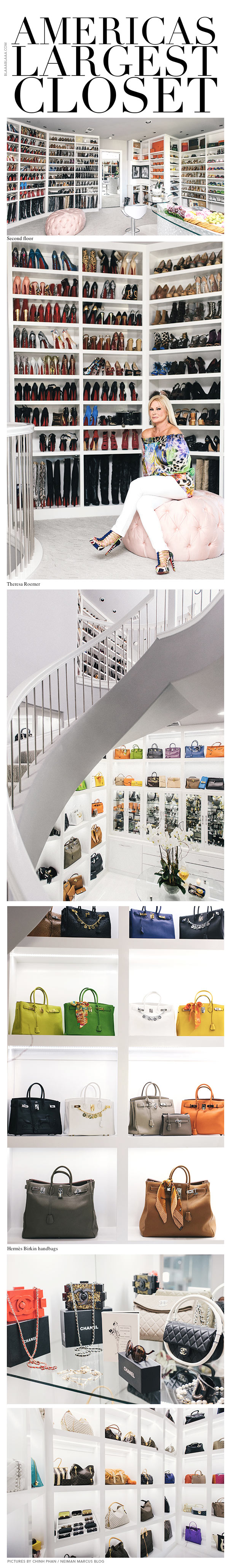 Americas Largest Closet by Theresa Roemer