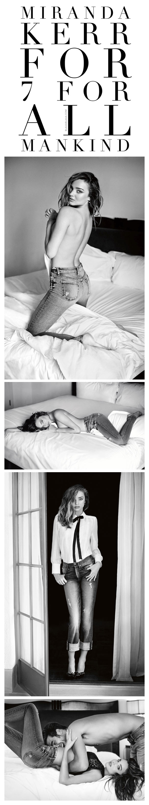 Miranda Kerr for 7 for All Mankind