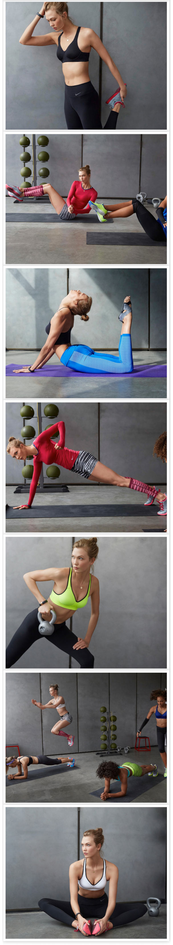 Karlie Kloss for Nike Fall Winter 2014