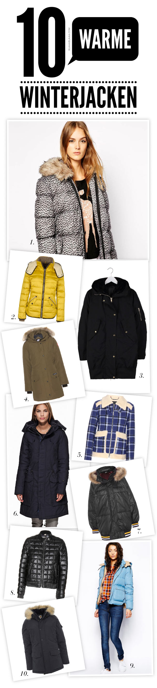 10 warme Winterjacken