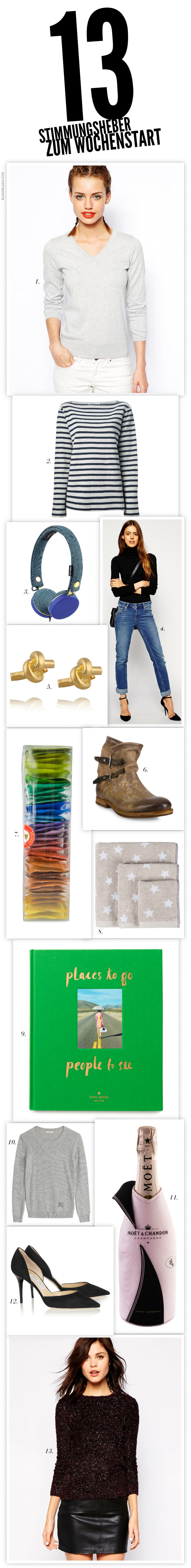 13 Stimmungsheber zum Wochenstart