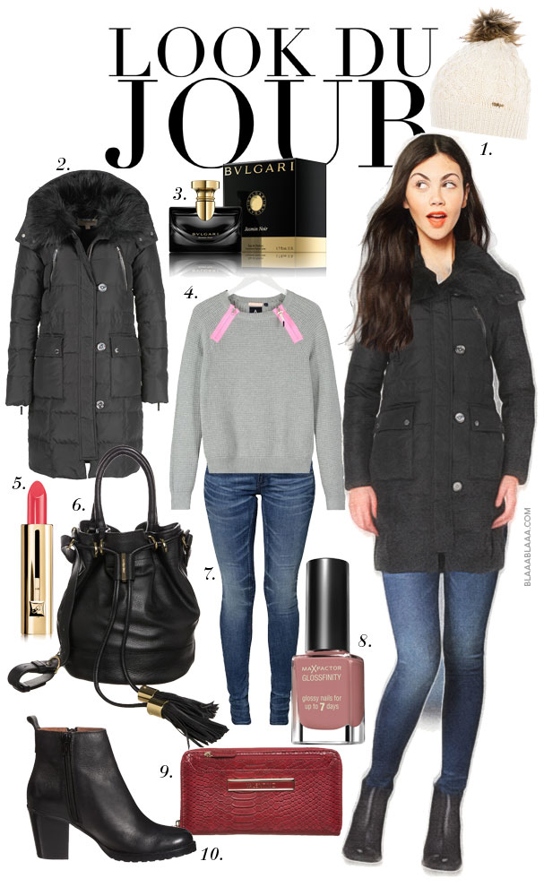 Look Du Jour: Daunen hoch