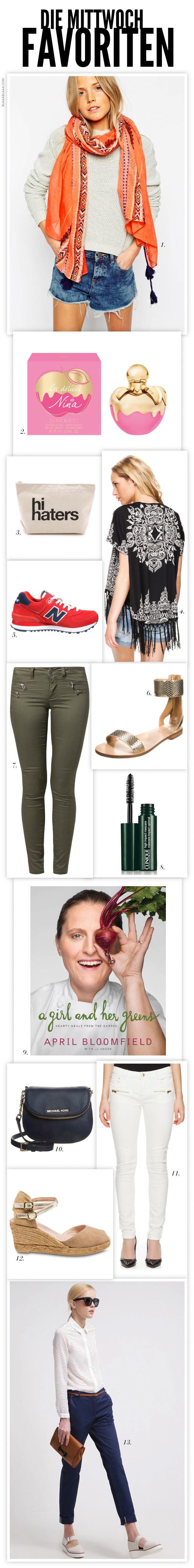 Die Mittwoch Favoriten