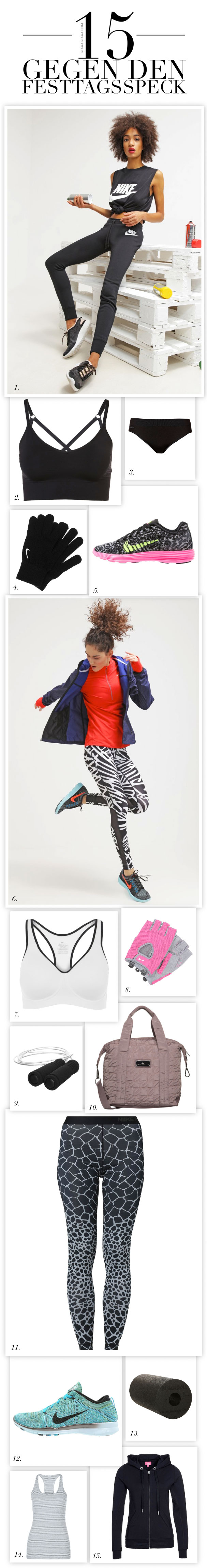 15 gegen den Festtagsspeck