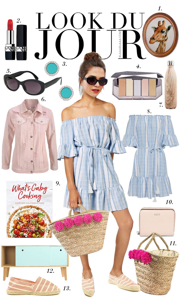 Look Du Jour: Talk to the Giraffe