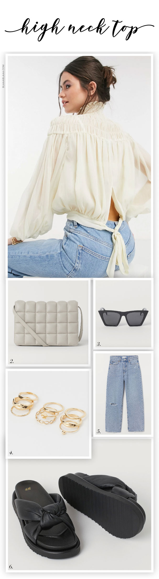 High Neck Top