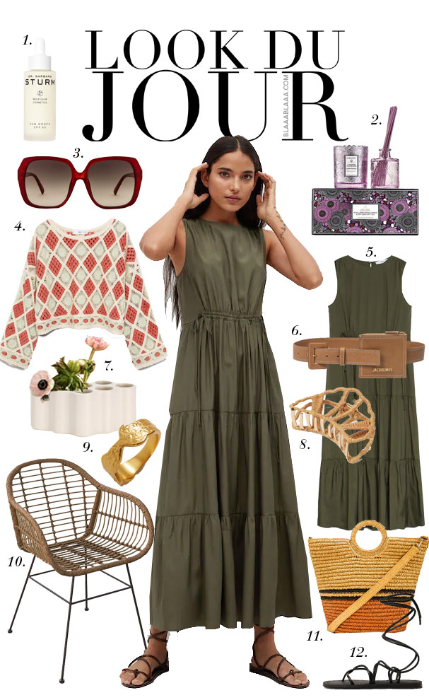 Look Du Jour: Wolkig mit blumigen Aussichten