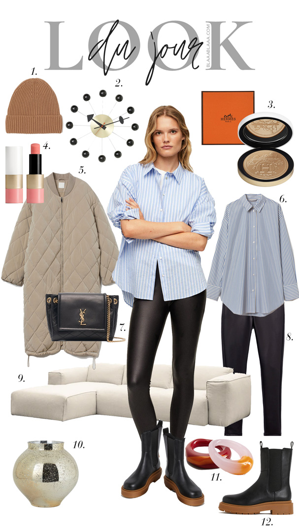 Look Du Jour: Goldgesicht