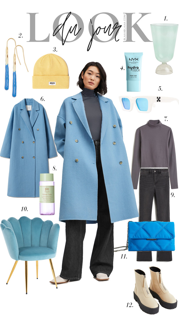 Look Du Jour: Hellblauschlau