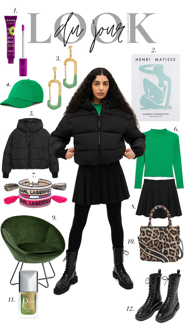 Look Du Jour: Greensekatze