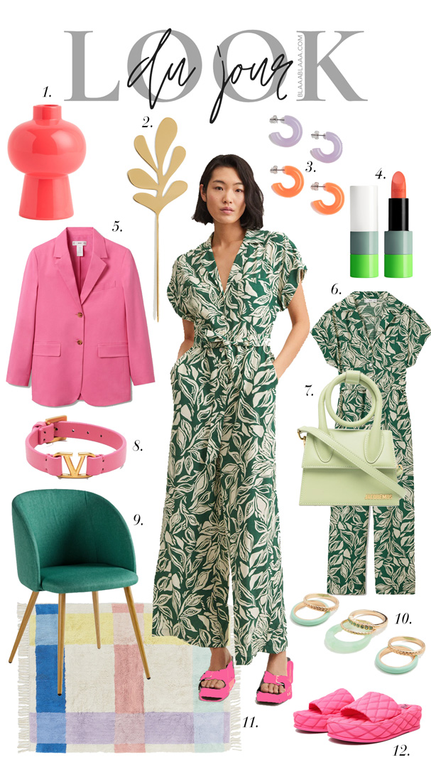 Look Du Jour: Da biste Blatt!