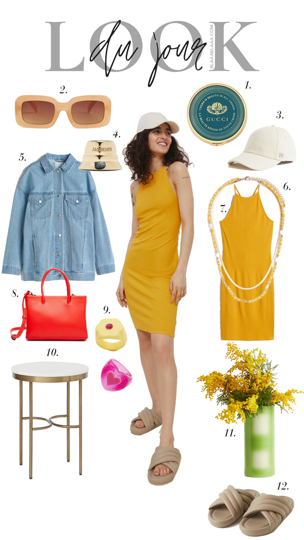 Look Du Jour: Quergelbein