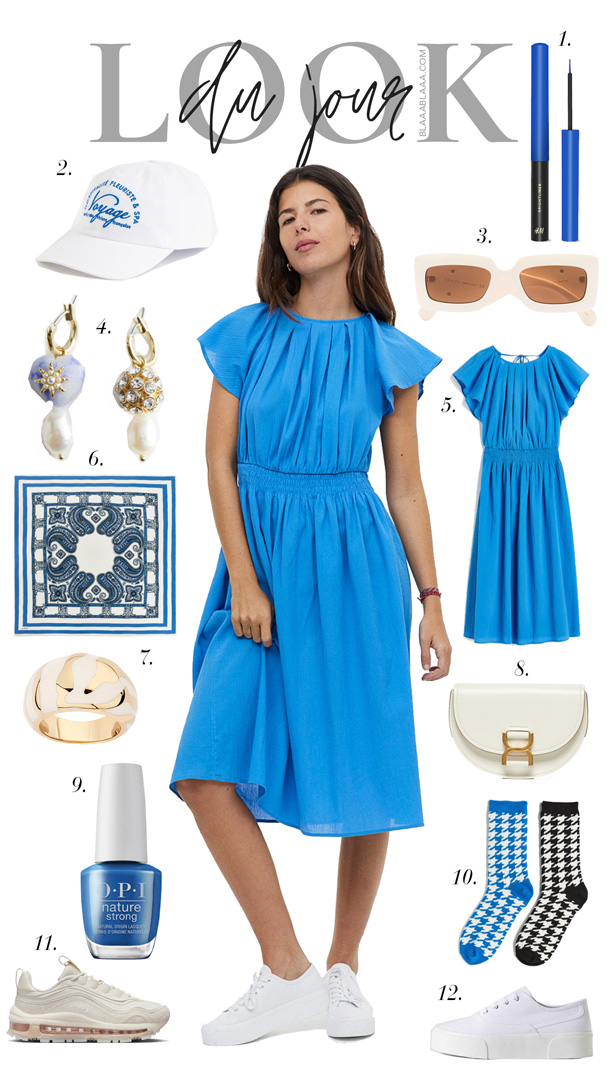Look Du Jour: Blau genau