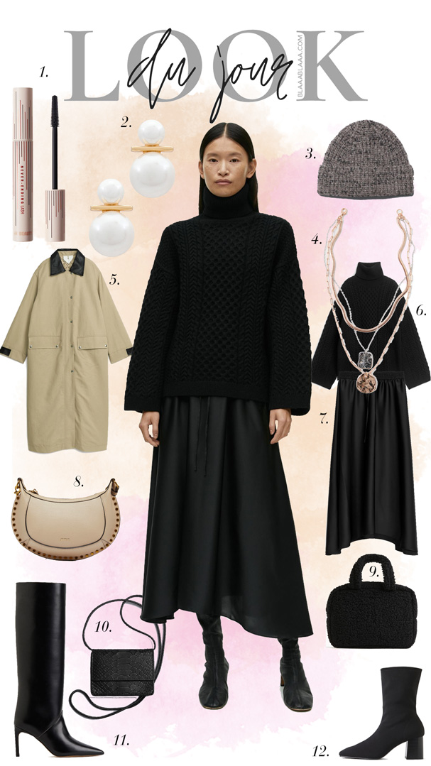 Look Du Jour: Obacht, Materialkontrast