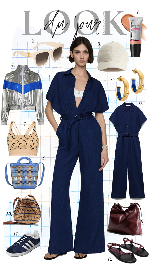 Look Du Jour: Ein Traum in Blau