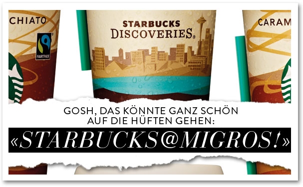 Starbucks in der Migros