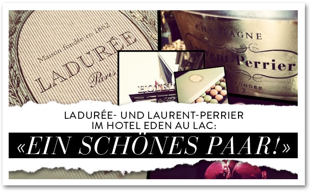Ladurée- und Laurent-Perrier-Degustation