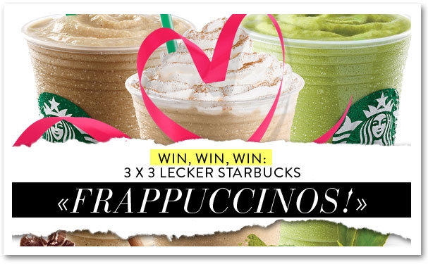 Win Starbucks Frappuccino