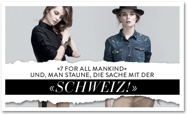 7 For All Mankind Fall Winter Collection 2013