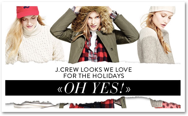 J.Crew Looks We Love For The Holidays