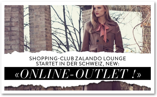 Shopping-Club Zalando Lounge startet in der Schweiz