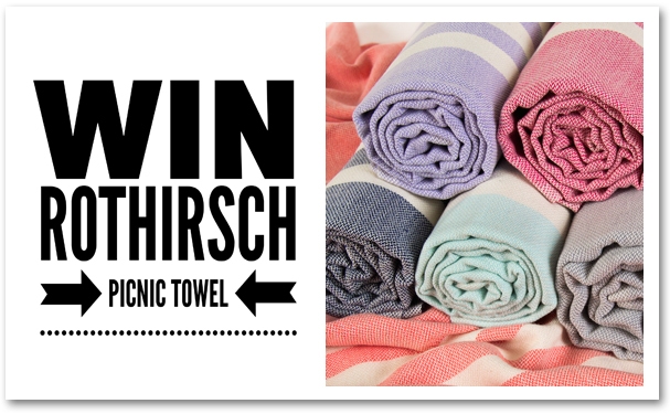 Win Rothirsch Picnic Towel!