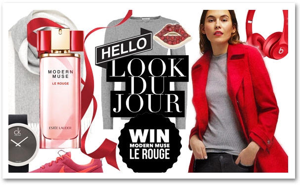 Look Du Jour: Win Modern Muse Le Rouge!