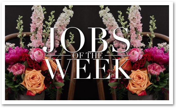 Jobs of The Week